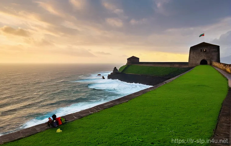 상투메 프린시페와 노예 무역 역사 - Cacao Harvest in the Emerald Rainforest**
A breathtaking landscape of São Tomé and Príncipe's lush, ...